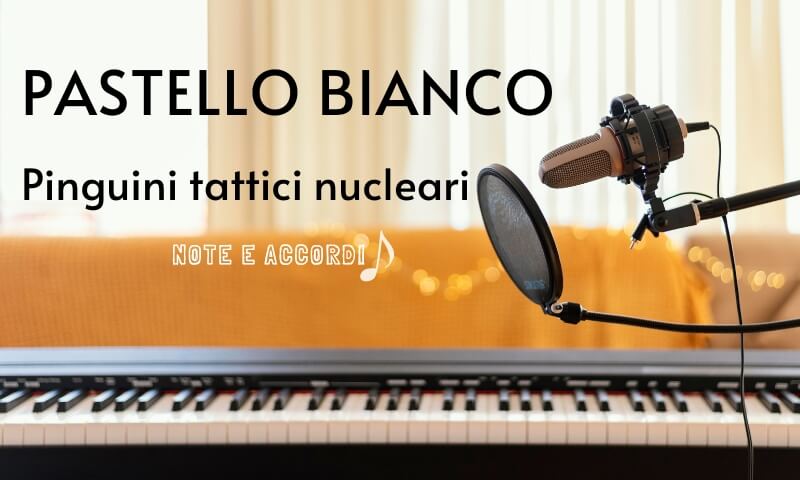 Stream ~Pastello bianco ~ Pinguini Tattici Nucleari - cover by